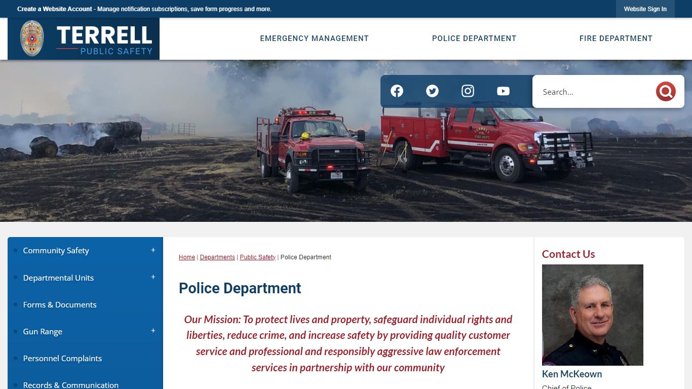 Police Department | Terrell, TX